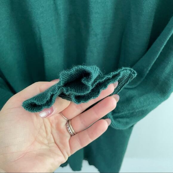 Bogner | Vintage Women’s Hunter Green Turtleneck Wool Sweater Pullover Hong Kong - Picture 3 of 8